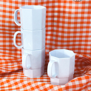tazas facetadas